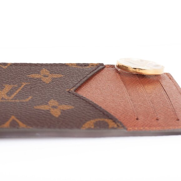 Authentic LOUIS VUITTON Monogram Canvas Romy Card Holder - Picture 6 of 9